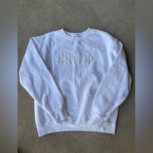White Bride Sweatshirt